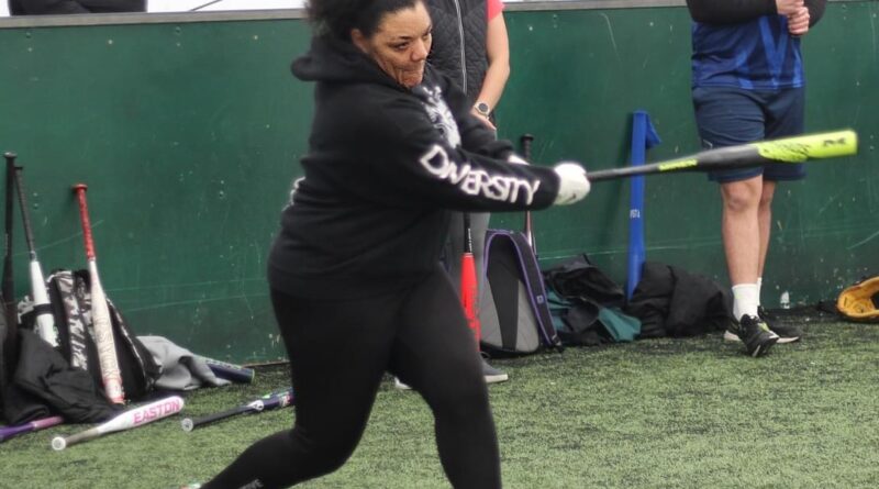 Batting at Platt Lane Dome