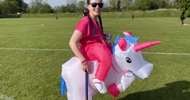 Unicorn at Alex Hall